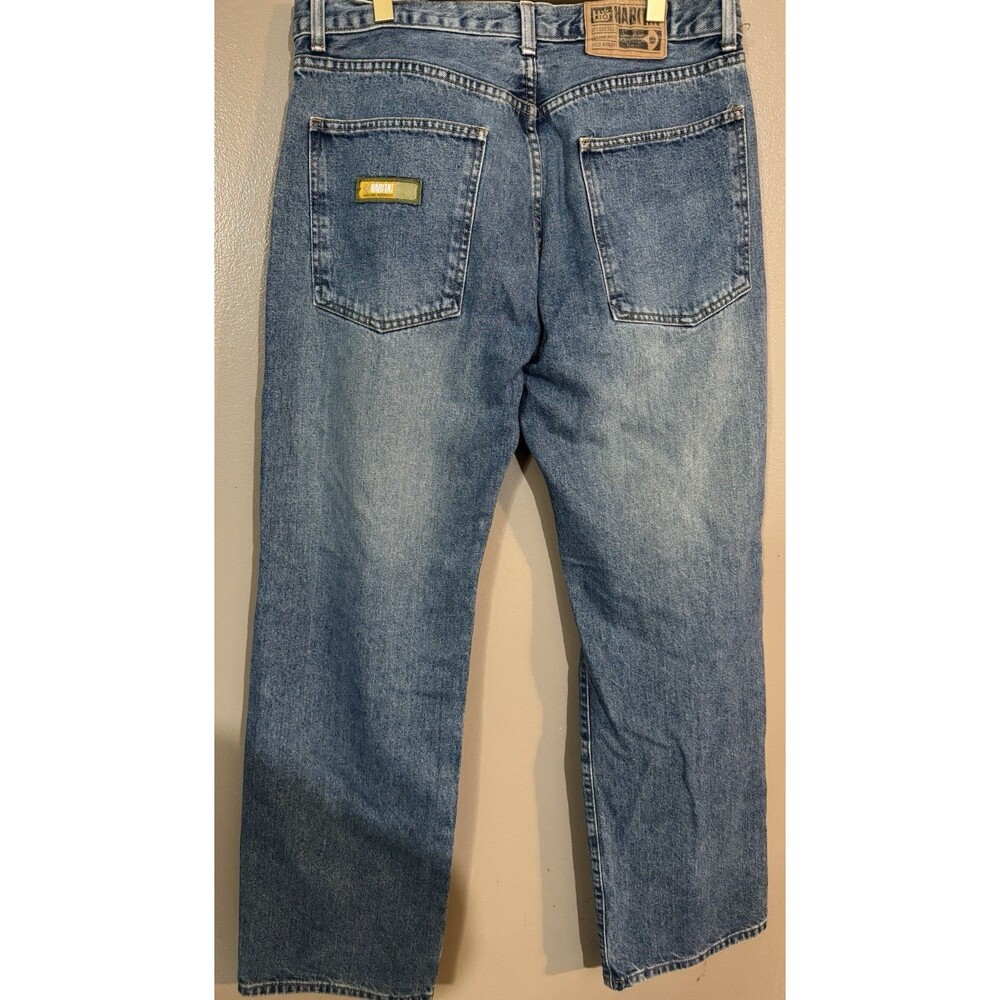 Habitat Field Apparel Men’s Jeans Size 32 Light Wash Relaxed Fit Made In Usa